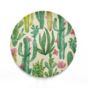 Eco-Friendly Biodegradable Bamboo Plate Mat