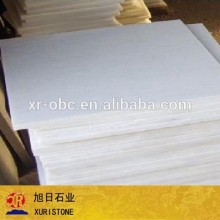 China supplier Pure white marble, cut to size marble tile, polished white marble