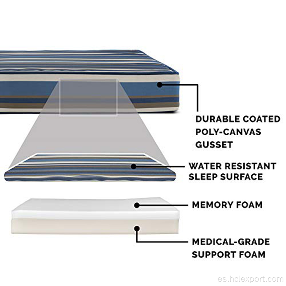 Memory Top Mattress Bed para gatos para gatos