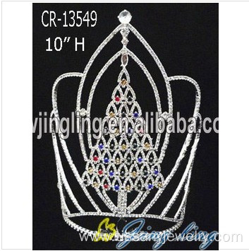 Wholesale Large Christmas Tree Pageant Crowns