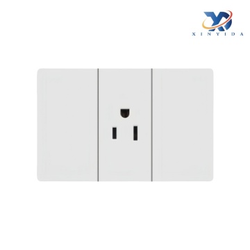 Sturdy Iron Frame Wall Socket Global Voltage