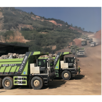 Кітайскі новы брэнд Super Heavy Packocation Mine Truck з электрычным грузавіком 4x4 версія