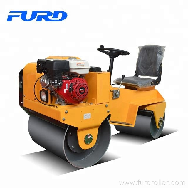 Low Price China Factory Smooth Drum Ride On Vibratory Road Roller (FYL-850)