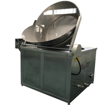 Automatic Discharge Batch Frying Machine