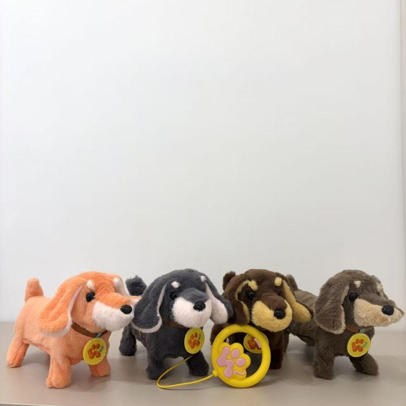 Long Dachshund Electric Plush Toy
