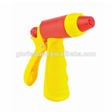 Plastic rubber overmold water spray gun for plant watering