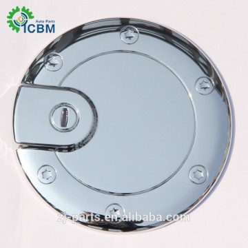 Chrome gas door covers