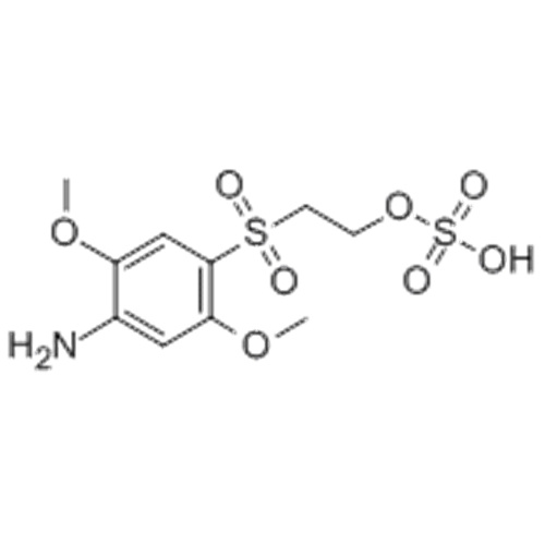 ESTER DE SULFATE DE 2- (4-AMINO-2,5-DIMETHOXY-PHENYL-SULFONYL) ETHANOL CAS 26672-24-2