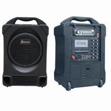 PA System with Dual Channel, CD Player, Cassette Player