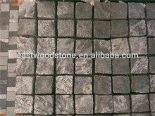 Black granite paver
