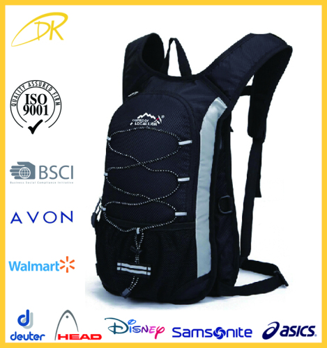 Hiking drink dispenser backpack, custom sport hydration bladder water bag
