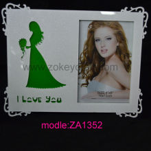 Exquisite rectangle crystal desktop acrylic photo frame