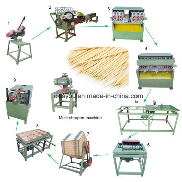 Competitive Bamboo Wood Toothpicks Chopsticks Making Machine