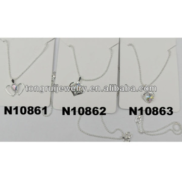 cheap heart necklaces fine jewelry china wholesale