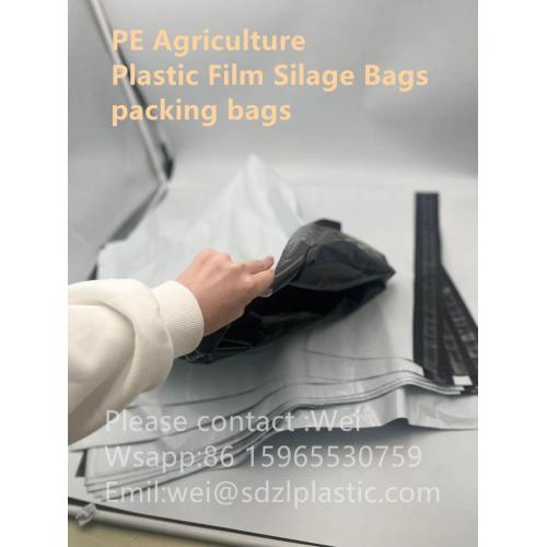 PE Agriculture Plastic Film Silage Bags,packing bags