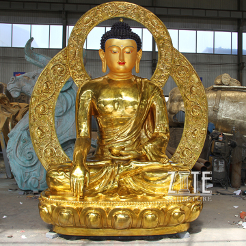 Best Workmanship Large Bronze Shakyamuni Buddha Statue
