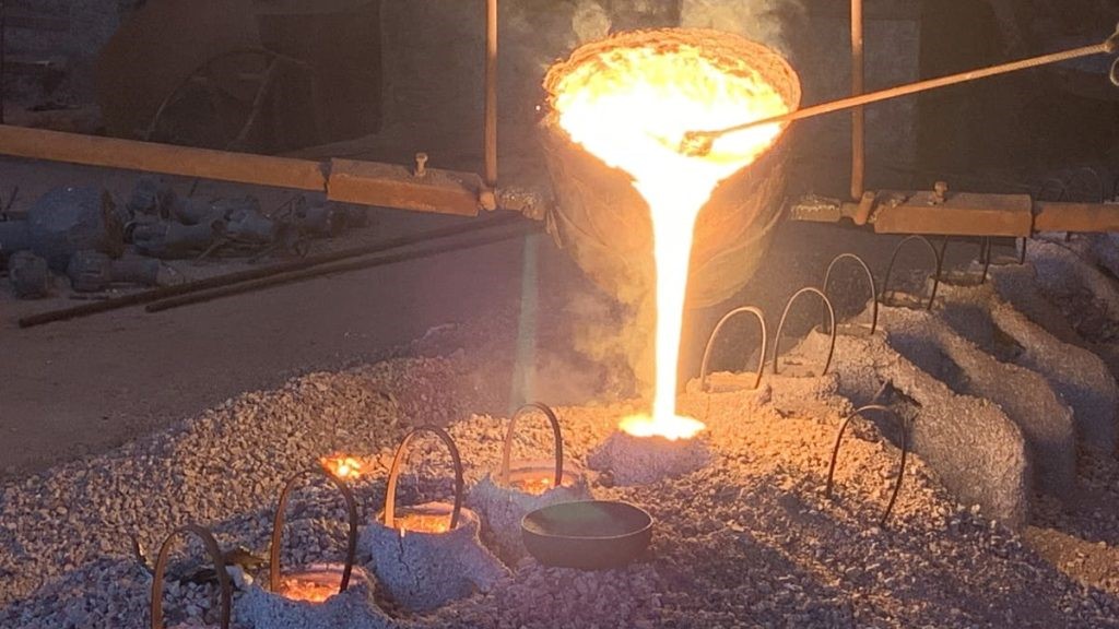 Iron investment casting