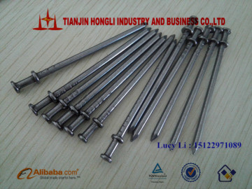 Bright Duplex Head Nails Two head nails