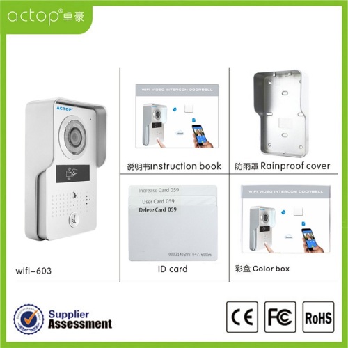 Chuông cửa có hình Camera WIFI