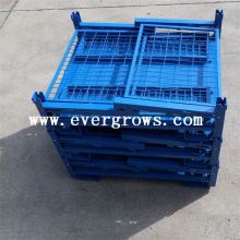 Wire Container Mesh Box For Warehouse Storage