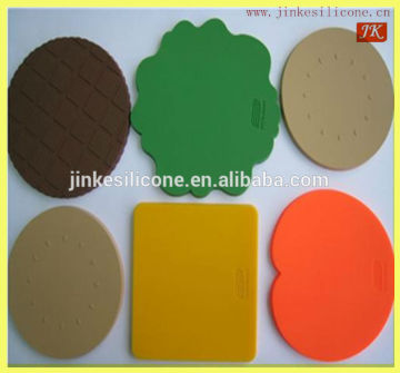 2014environmental flexible rubber pad for glass