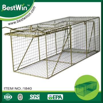 BSTW passed BV certification fantastic eco-friendly reusable animal cage trap