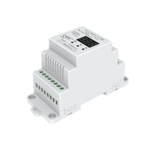DMX to SPI Decoder for RGB/RGBW LED Strip - Skydance DS 5-24VDC DIN Rail DMX512 Dimmer Controller