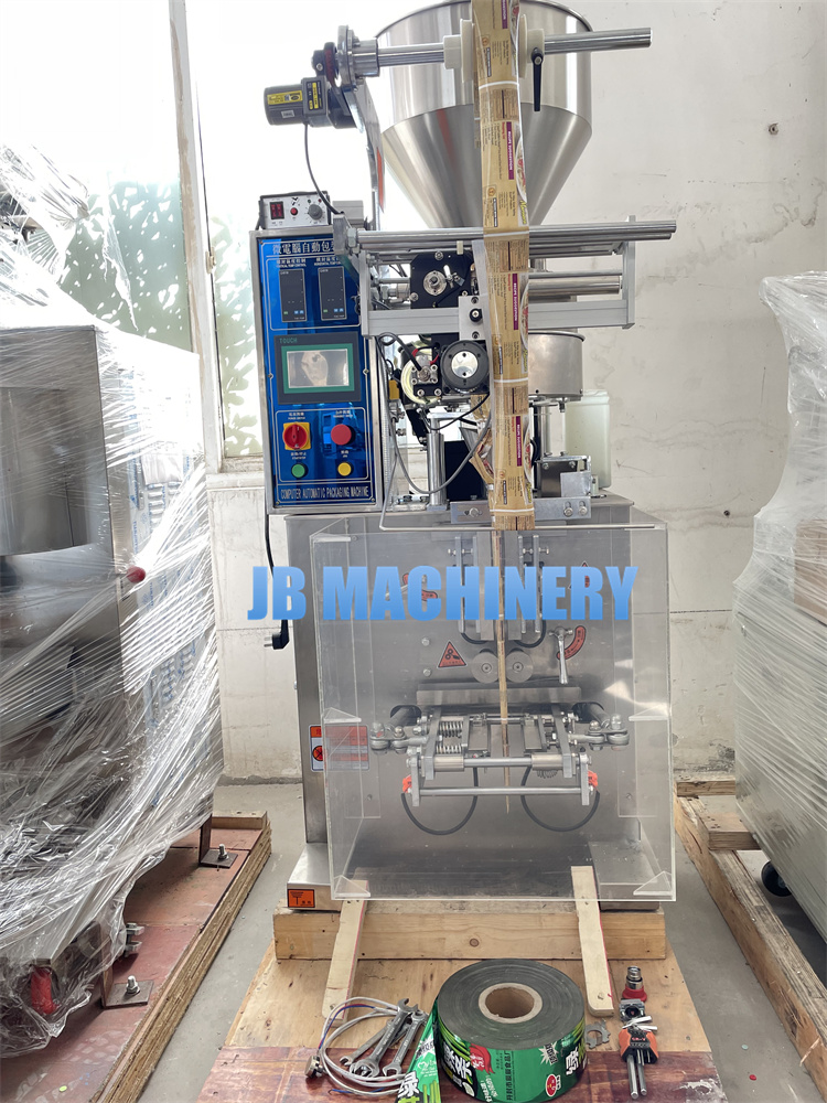 Automatic small cane sugar packing machine, brown sugar stick sachet filling and packing machine