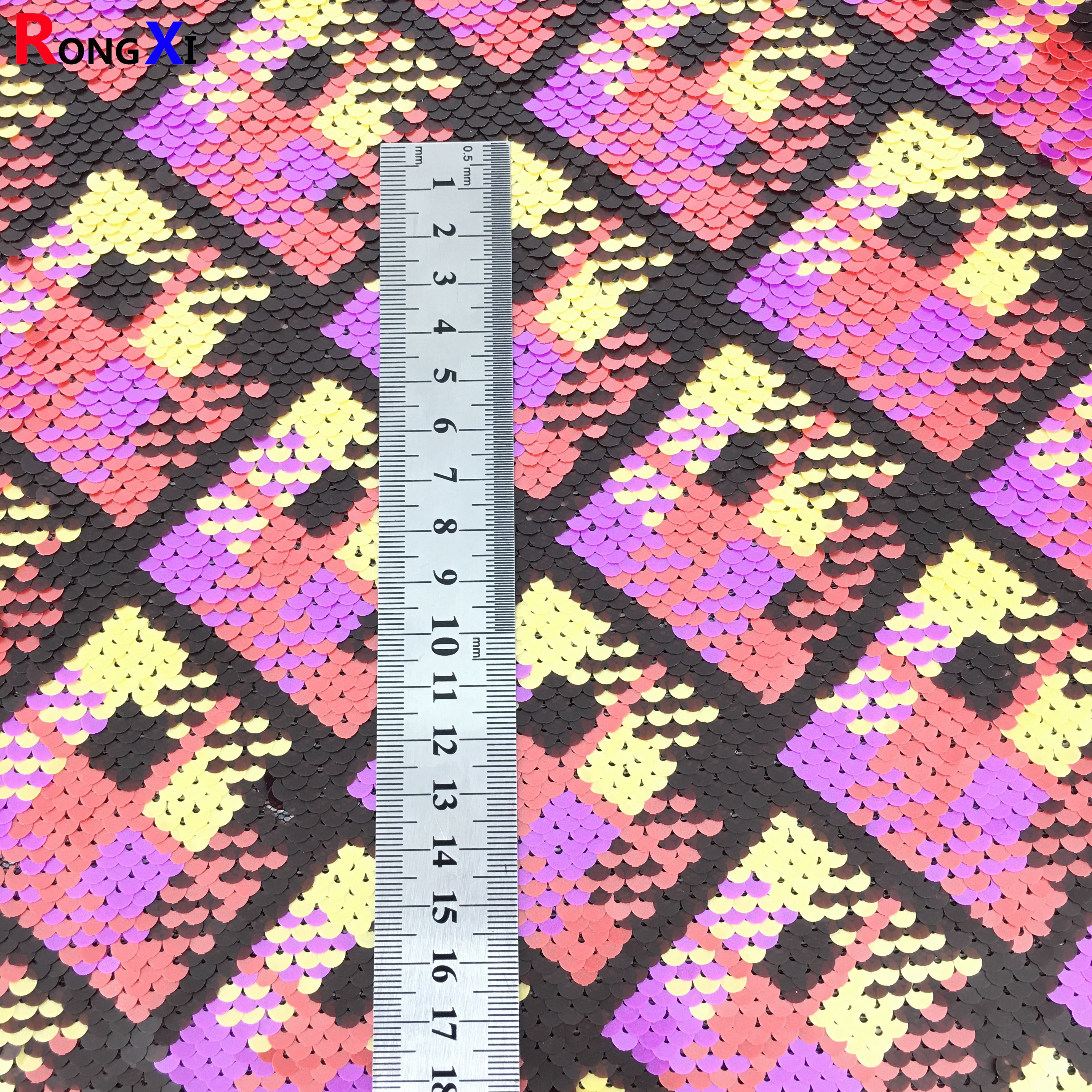 RXF0731  5mm Sequin Fabric Online India Made In China
