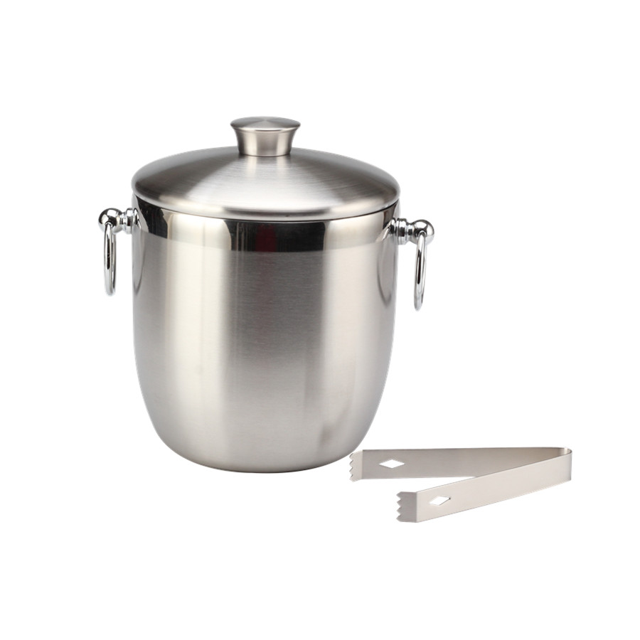 Stainless steel ice bucket for red wine