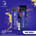 Gunnpod 2000 Puffs Dispositivos desechables vape