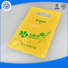 Plastic shopping bag with logo