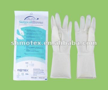 Disposable Sterile Wet-donning Latex Surgical Gloves