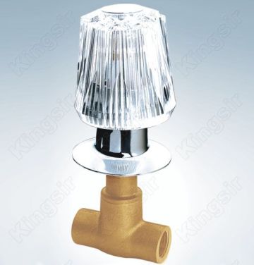 Brass Shower Valve With Acryl Knob