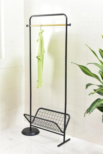 Entryway storage rack metal