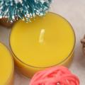 Clear Cup Beeswax TeaLight Candles