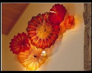 Glass Plate Wall Art Decoration