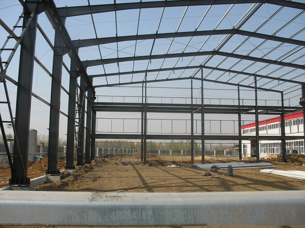مبنى مستودع تصميم الهياكل الفولاذية الجاهزة Prefabricated Steel Structure Design Warehouse Building