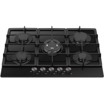 Glass Stove Top 5 Burner