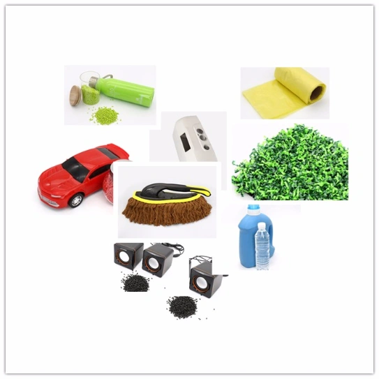 Plastic Super-Soft Color Masterbatches for Artificial Grass /Wigs /Textile /Clothing /Carpet RoHS Reach