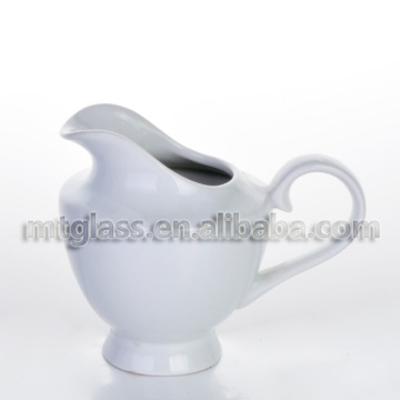 Handmade White ceramic water crock pot