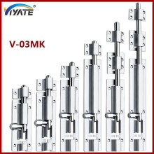 Door Latch Slide Bolt Floor Door Bolt Stainless Steel Door Drop Bolt