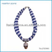 Checked Jersey Skull Wholesale Scarf Pendant