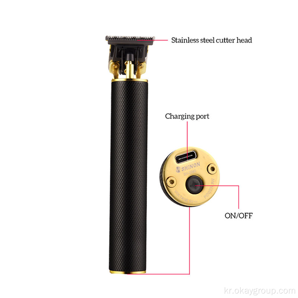 개인 전문 충전식 USB 헤어 트리머