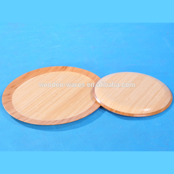 Bamboo platter, bamboo plate, bamboo serving plate, bamboo round dish