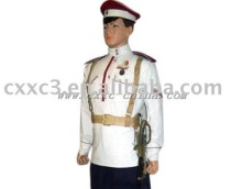 White Color Male Military Ceremony uniform