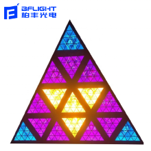 DMX RGB 3 in 1 Club DJ Disco Special LED Retro Stage Triangle Effect Light