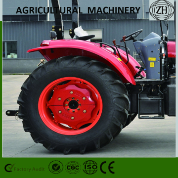 4WD 90 Horsepower Wheel Farm Tractors With Cab