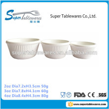 2oz 3oz and 4oz melamine dish & melamine ramekin bowl