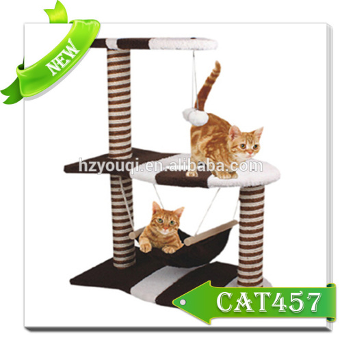 2015 Hot sale new wooden cat furniture cat toys/banana leaf cat tree